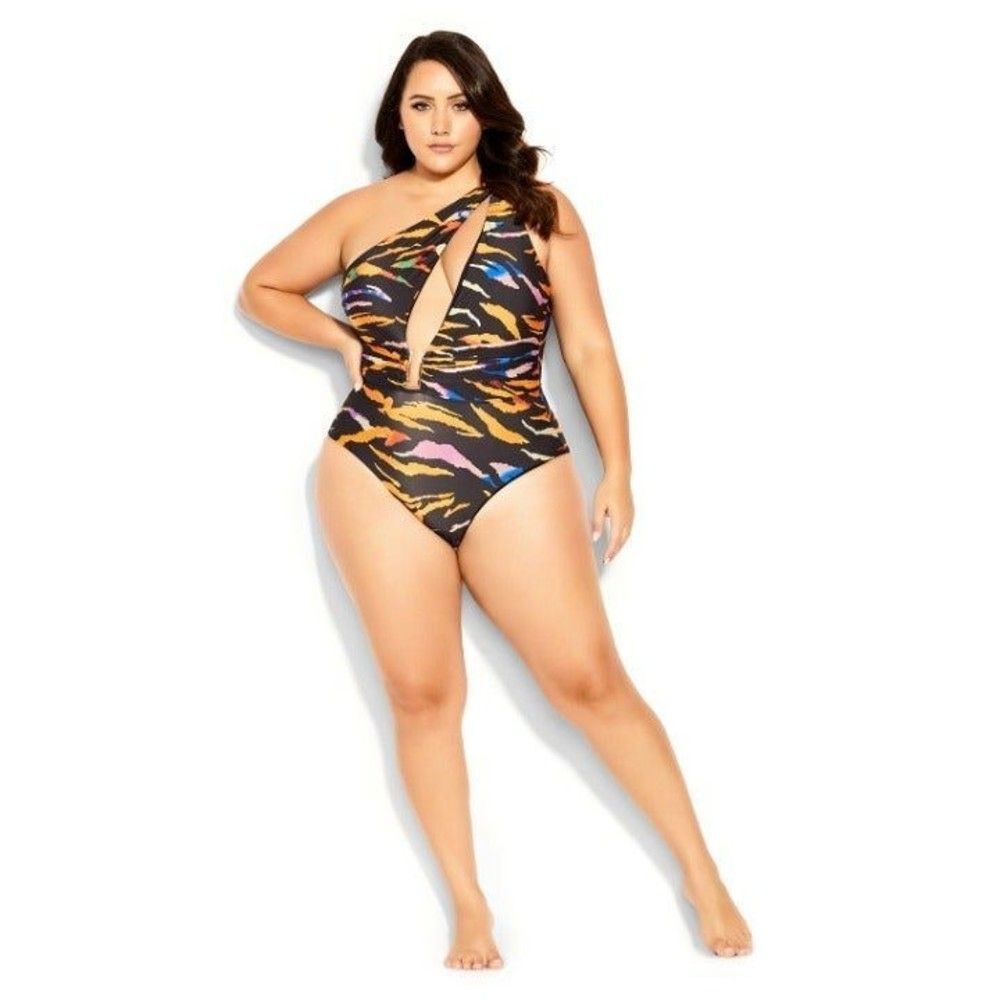 Amara Swimsuit Size 16 and Size 20 left